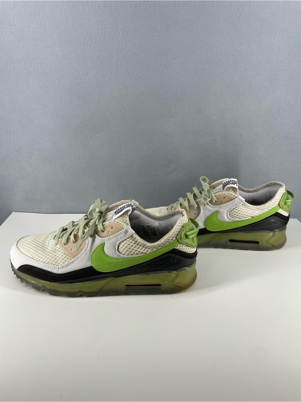 Nike Air Max Terrascape 90 Phantom Vivid Green Lace Up Men’s Size 15